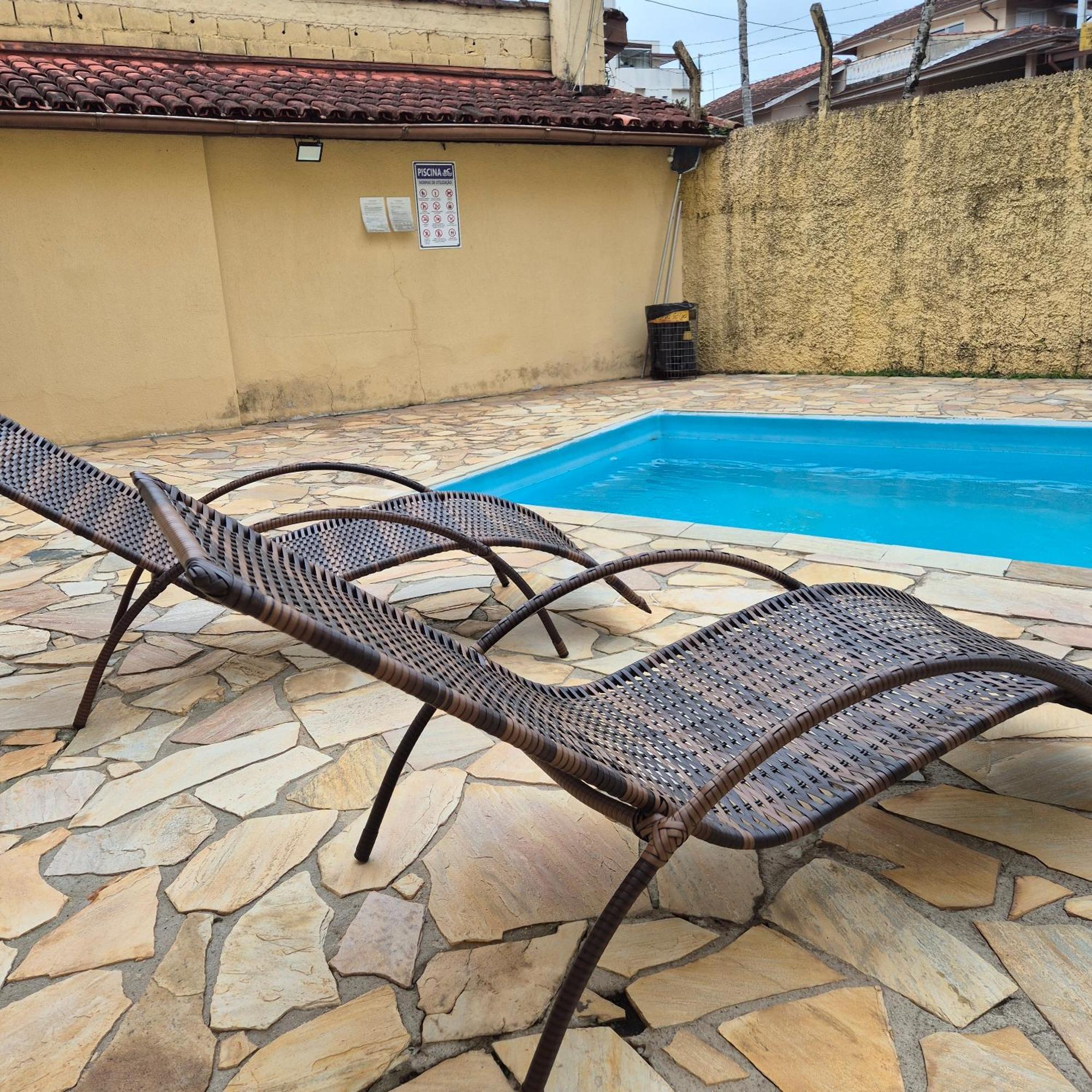 Casa 7 Em Ubatuba No Centro Condominio Com Piscina E Churrasqueira 외부 사진